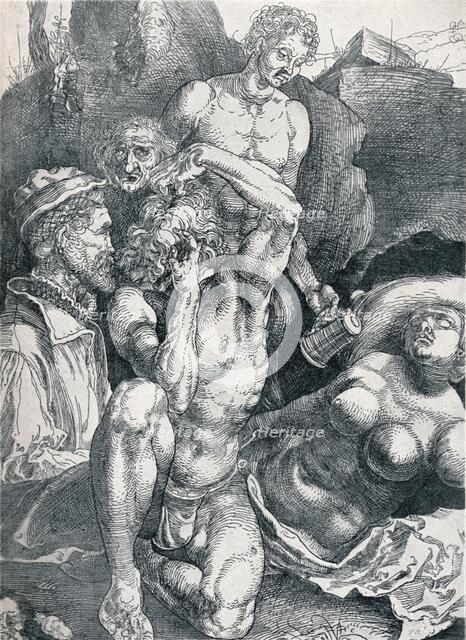 'The Desperate Man', 1513-1517 (1906). Artist: Albrecht Durer.