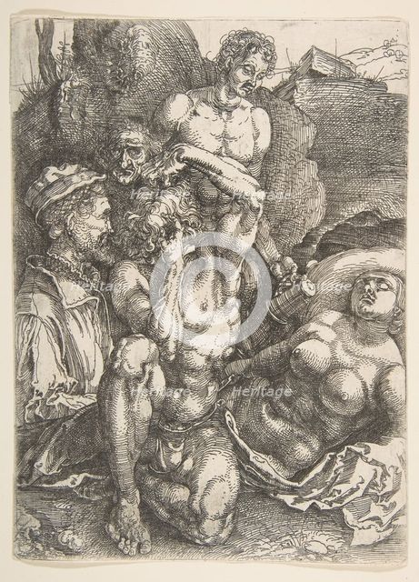 The Desperate Man, ca. 1515. Creator: Albrecht Durer.