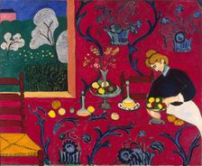 The Dessert: Harmony in Red (The Red Room), 1907. Creator: Henri Matisse