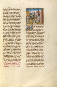 The Destruction of Tyros; Miroir Historial, about 1475. Creator: Unknown