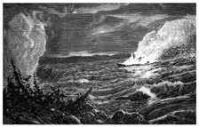 The Destruction of the Caroline 1837, (c1860)