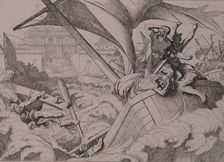 The destruction of the Rus fleet at Constantinople, 1832