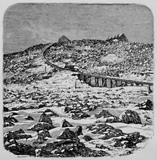 The Depot and Summit House, Mount Washington 1883