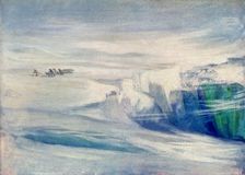 The Depot Party Amongst Crevasses c1908, (1909). Artist: George Marston