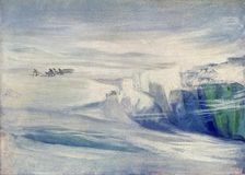 The Depot Party Amongst Crevasses c1908, (1909). Artist: George Marston