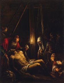 The Deposition, 1550. Creator: Jacopo Bassano il vecchio