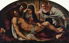 The Deposition 1563, (1930). Creator: Jacopo Tintoretto