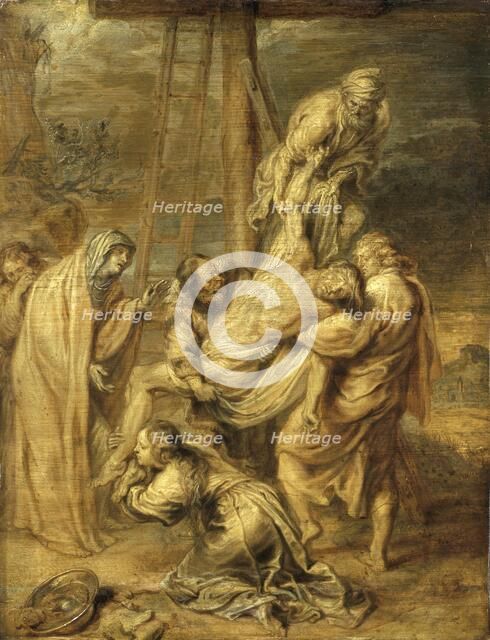 'The Deposition', 1620-1676. Artist: Abraham van Diepenbeck