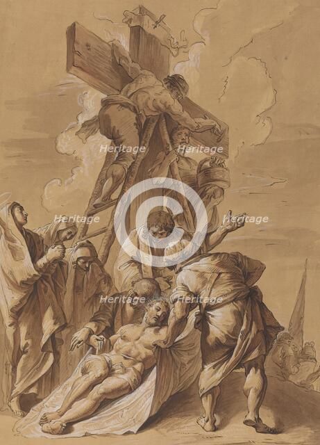 The Deposition, 18th century. Creator: Francesco Fontebasso.