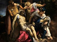 The Deposition, ca 1562. Creator: Tintoretto, Jacopo (1518-1594)