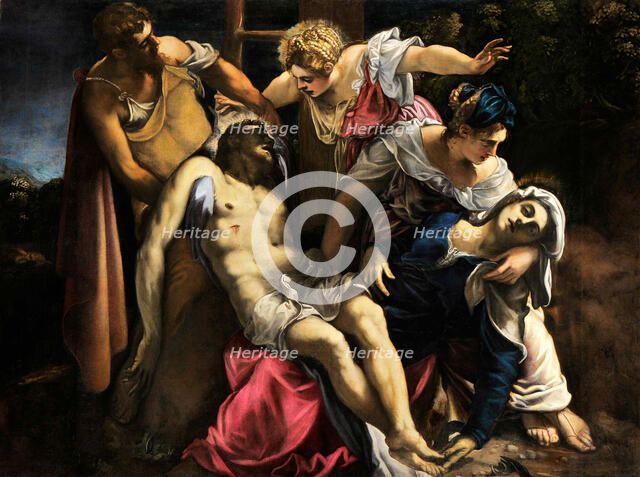 The Deposition, ca 1562. Creator: Tintoretto, Jacopo (1518-1594).