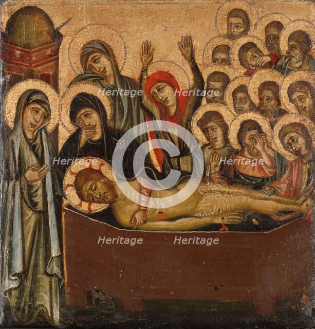 The Deposition and the Entombment, c.1290. Creator: Anon.