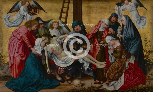 The Deposition, about 1490. Creator: Workshop of Rogier van der Weyden.