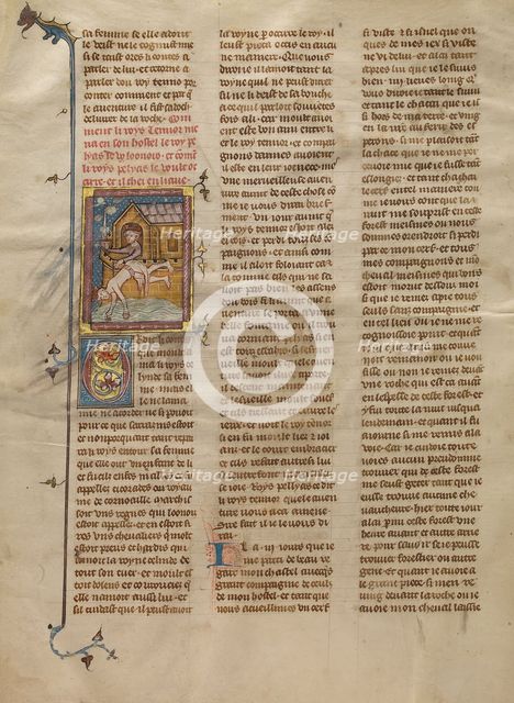 The Deposition; Arenberg Hours, early 1460s. Creator: Willem Vrelant.