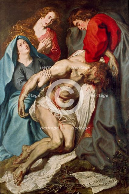 The Deposition, c1619. Artist: Anthony van Dyck.