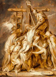 The Deposition, c1645. Creator: Abraham Jansz van Diepenbeeck