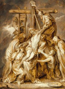 The Deposition, c1645. Creator: Abraham Jansz van Diepenbeeck