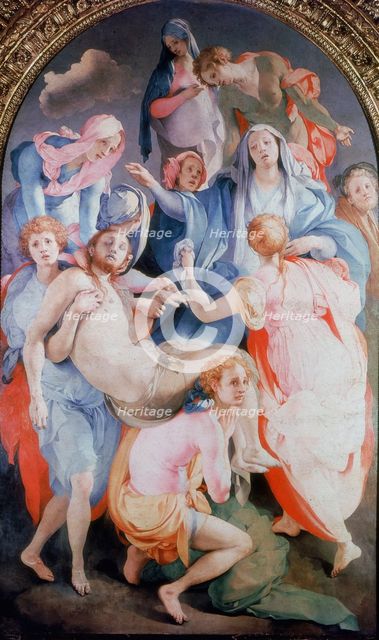 'The Deposition from the Cross', 1526-1528. Artist: Jacopo Pontormo