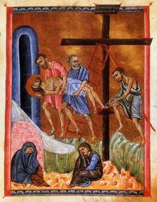 The Deposition from the Cross c1268. Artist: T'oros Roslin