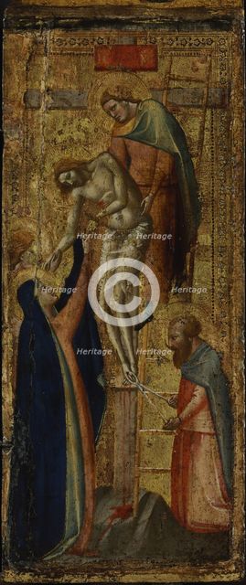 The Deposition from the Cross, c1340. Creator: Gaddi, Taddeo (ca 1290-1366).