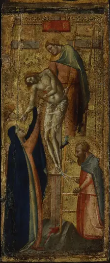 The Deposition from the Cross, c1340. Creator: Gaddi, Taddeo (ca 1290-1366)