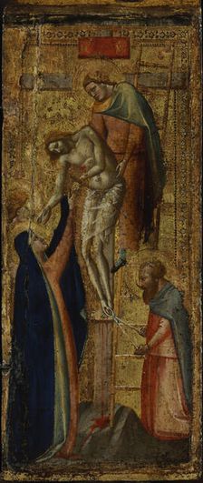 The Deposition from the Cross, c1340. Creator: Gaddi, Taddeo (ca 1290-1366)