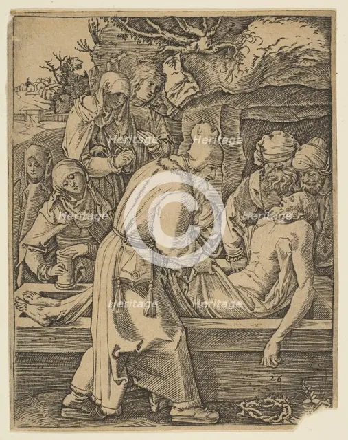 The Deposition, from The Small Passion (copy).n.d. Creator: Marcantonio Raimondi.