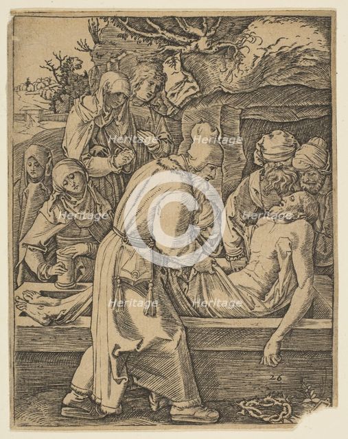 The Deposition, from The Small Passion (copy).n.d. Creator: Marcantonio Raimondi.