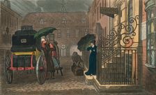 The Departure 1813. Creators: Joseph Constantine Stadler, Thomas Rowlandson