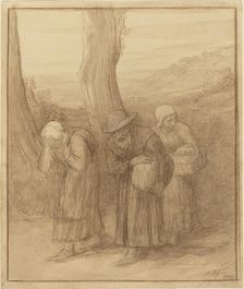 The Departure, 1905. Creator: Alphonse Legros