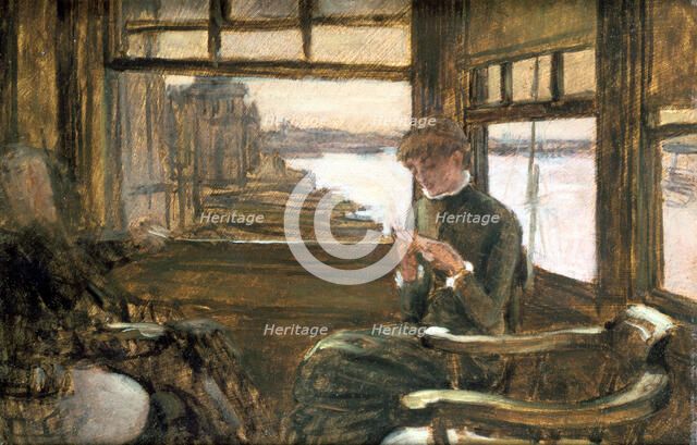 'The Departure', 19th/early 20th century. Artist: James Tissot