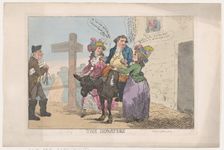 The Departure, April 29, 1784., April 29, 1784. Creator: Thomas Rowlandson