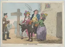 The Departure, April 29, 1784., April 29, 1784. Creator: Thomas Rowlandson