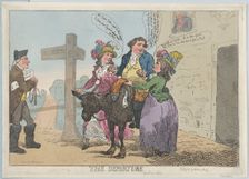 The Departure, April 29, 1784., April 29, 1784. Creator: Thomas Rowlandson