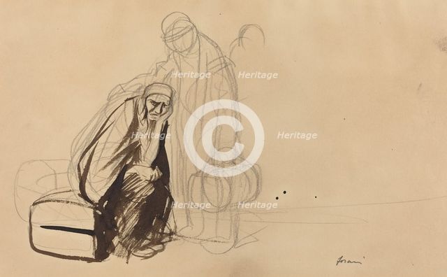 The Departure for Versailles, c. 1919. Creator: Jean Louis Forain.