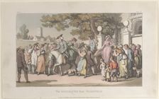 The Departure from Wakefield, from "The Vicar of Wakefield", May 1, 1817., May 1, 1817. Creator: Thomas Rowlandson