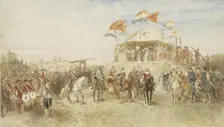 The departure of the Spanish garrison from Den Bosch after the surrender to Frederik Hendrik in 1629 Creator: Charles Rochussen