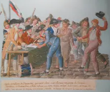 The departure of the volunteers for the revolutionary armies, c. 1793