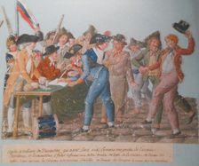 The departure of the volunteers for the revolutionary armies, c. 1793