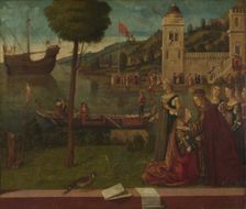 The Departure of Ceyx, c. 1502-1507. Artist: Carpaccio, Vittore (1460-1526)