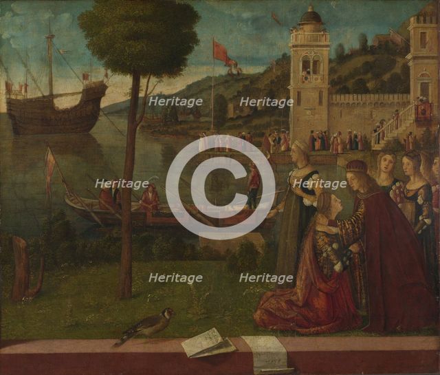 The Departure of Ceyx, c. 1502-1507. Artist: Carpaccio, Vittore (1460-1526)