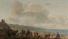 The Departure of Charles II of England from Scheveningen, 2 June 1660, 1660-1674. Creator: Johannes Lingelbach