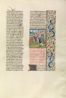 The Departure of John of Gaunt from Santiago de Compostela, c1380s. Creator: Unknown