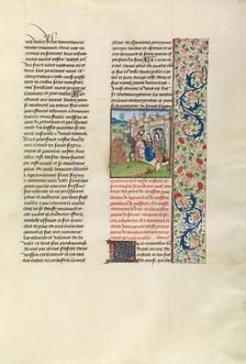 The Departure of John of Gaunt from Santiago de Compostela, c1380s. Creator: Unknown