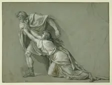 The Departure of Marcus Attilius Regulus for Carthage, 1785/86. Creator: Jacques-Louis David