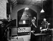 The Deputy Speaker's office, House of Commons, Westminster, London, c1905