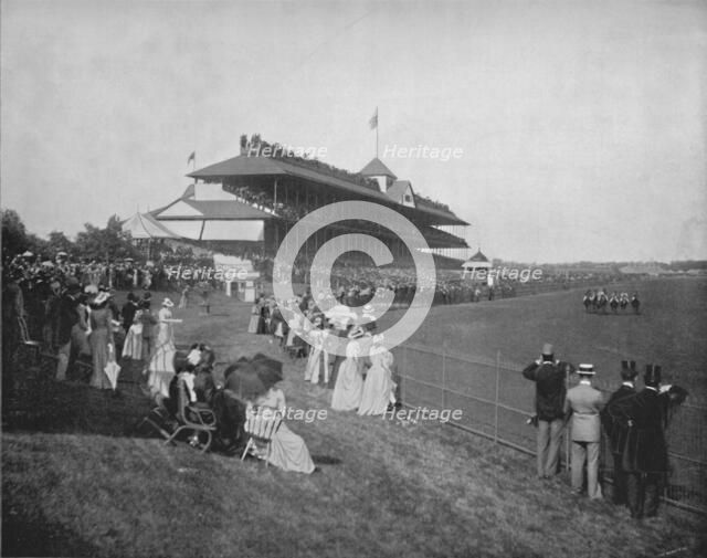 'The Derby at Chicago', 19th century. Artist: Unknown.