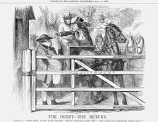 The Derby - The Return 1859. Creator: Unknown