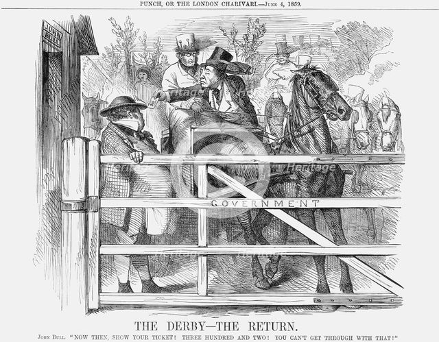 'The Derby - The Return', 1859. Creator: Unknown.