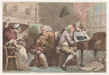 The Detection, June 15, 1796., June 15, 1796. Creator: Thomas Rowlandson